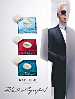 Karl Lagerfeld Kapsule: Vols. 1, 2, 3: Light, Floriental, Woody (2008) {New Fragrances}