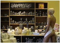 Lush Sees Link Between Naked Backsides & Packaging {Scented Picture of the Day - Perfume Images & Adverts}