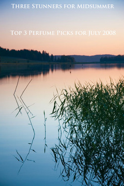 Three Stunners for Midsummer: Top 3 Perfume Picks for July {Perfume Shorts} - New Monthly Perfume Feature on Glam.com {Fragrance News}