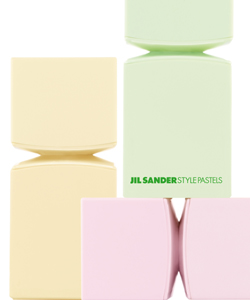 Jil Sander Style Blush Pink, Tender Green, Soft Yellow (2008) {New Fragrances}