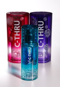 C-Thru Ruby, Purple Diamond, Blue Opal: Estee Lauder Cos.' New Mass-Market Line {New Perfumes}