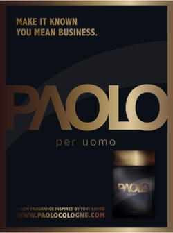 Tony Sirico Paolo Per Uomo (2008): The Sopranos' Touch {New Perfume} {Men's Cologne} {Perfume Ads}