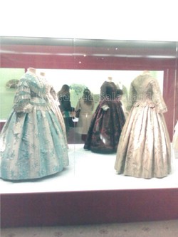 Cell-Phone Pictures from an Exhibition: Beautiful Milkescent Crinolines {Scented Paths & Fragrant Addresses} {Scented Quote of the Day, From Emile Zola}