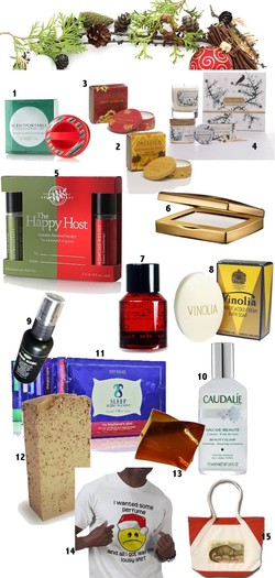 The Scented Salamander Perfume Holiday Gift Guide 2008 - Part 3: Stocking Stuffers {Shopping Tips}