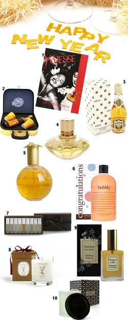 The Scented Salamander Perfume Holiday Shopping Guide 2008 - Part 5: Have a Taste of Champagne {Shopping Tips}