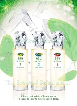 Sisley Eau de Sisley 1, 2, 3 (2009): 1, 2, 3 Dresses {New Fragrances}