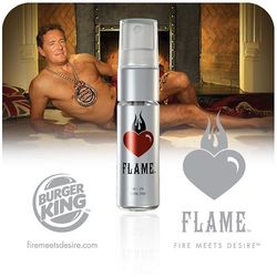 Burger King Flame (2008/2009): Overtones of a Whopper {New Fragrance} {Perfume Images} {Celebrity Scent}