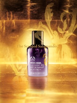 The Body Shop White Musk Midnight Iris - Iris de Minuit (2009) {New Perfume}