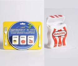 A Few Yards of Dental Floss Whimsy: Breakfast Floss & Bacon Floss {Perfume Shopping Tip}