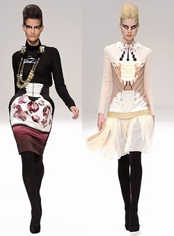 Mary Katrantzou Fall/Winter 2009/10: Perfume-Bottle-Themed Dresses {Fashion Notes}