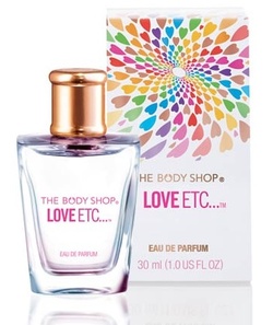 The Body Shop Love Etc. (2009): Milky Fruity-Floral with a Mint or Fir Twist {Perfume Review}