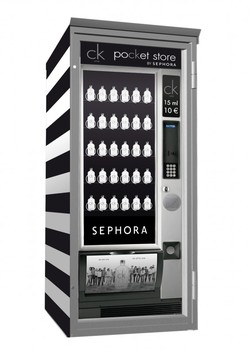 CK One Vending Machines in the Parisian Metro: The Film {Perfume Images and Ads}