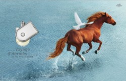 Hermès' New Print Advertising for Voyage {Perfume Images and Ads}