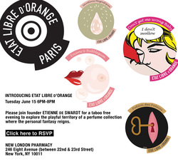 Meet & Greet with Etienne de Swardt from Etat Libre d'Orange in NYC June 15th, 2010 {Scented Paths & Fragrant Addresses}