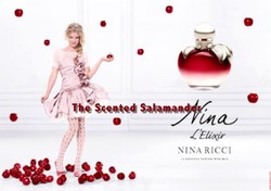 Nina Ricci Nina L'Elixir (2010): Fronted by Pop Singer Florrie Arnold {New Perfume} {Celebrity Fragrance}