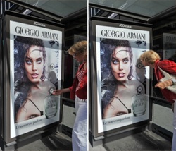 Armani Acqua di Gioia Gets Air-Pulsed at 5 Bus Stations in France {Fragrance News}