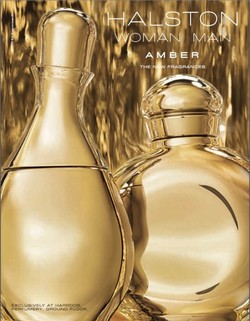 Halston Woman Amber & Man Amber (2010): Sneak Peek {New Fragrances}