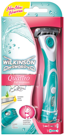 2 Cute Wilkinson Quattro for Women Bikini Commercials {Beauty Notes} {Beauty Tools & Accessories}