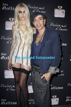 John Galliano Launches Parlez-Moi d'Amour with Taylor Momsen {Fragrance News} {Perfume Images & Ads} {Celebrity Scent}