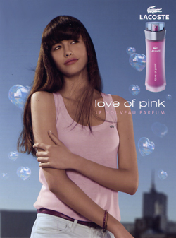 Lacoste Love of Pink TV Commercial {Perfume Images & Ads}
