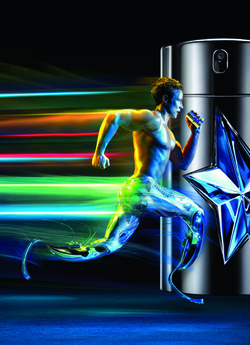 Thierry Mugler A Men New Ad with Oscar Pistorius as a Bionic Faun {Perfume Images & Ads} {Celebrity & Fragrance}