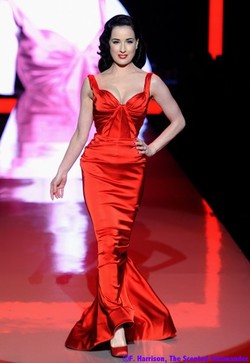 Dita Von Teese is Working on a Perfume with a Dash of Vulgarity, Yum! {Fragrance News} {Celebrity Perfume}
