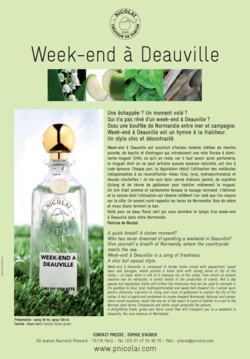 Nicolaï Week-End à Deauville (2011): A Perfumer Reworks a Formula...When Muguet Becomes a Political Note {New Perfume}