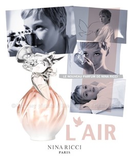 Nina Ricci L'Air (2011): Subtle Body - Corps Subtil {Fragrance Review}