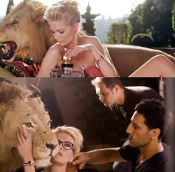 Kirsten Dunst & The Lion for Bulgari Mon Jasmin Noir {Perfume Images & Ads}