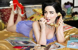Dita Von Teese Teases Us with New Scent {Fragrance News} {Celebrity Perfume}