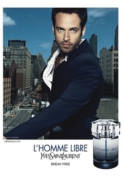Yves Saint Laurent L'Homme Libre (2011) {New Fragrance} {Men's Cologne} {Celebrity-Endorsed Scent}