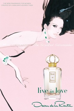 Oscar de la Renta Live in Love (2011) {New Women's Perfume}