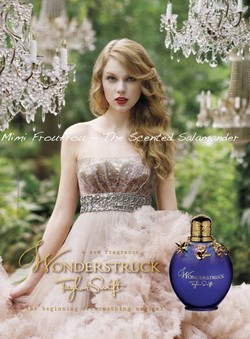 Sneak Peek at the Taylor Swift Wonderstruck Advertising Campaign {Perfume Images & Adverts}