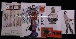 A Still from L'Amour Fou: How Yves Saint Laurent Saw Opium Originally {Perfume Images & Ads}