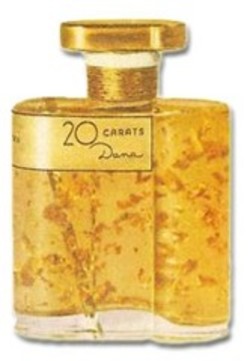 Dana 20 Carats To Be Relaunched Complete with Gold Flakes (1933/2011) {New Fragrance}