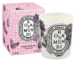 Diptyque Rosa Mundi Candle & Eau Rose (2012) {New Fragrances + Home Fragrance}