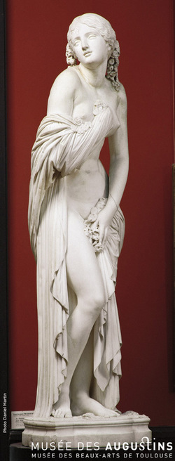 La Femme aux Roses de Théodore de Banville et Jean-Jacques Pradier: Texte & Sculpture {Scented Quote of the Day} {Cultural Notes}