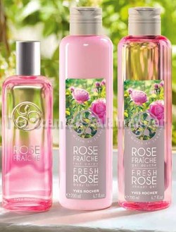 Yves Rocher Un Matin au Jardin Rose Fraîche, Lilas Mauve, Agrumes en Fleurs (2012) {New Fragrances}