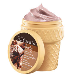 Avon Naturals Chocolate Ice Cream Scrub {Perfume Shopping Tip} {Bath & Body}