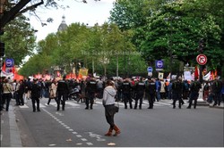 Street Style: What Gendarmes Wear on May Day in Paris {Fashion Notes}
