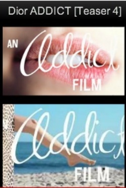 4 Teasers for New Dior Addict Ad Campaign with Daphne Groeneveld {Perfume Images & Ads}