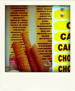The Ice-Cream Stand by the Luxembourg Garden: 1001 Flavors {Scented Paths & Fragrant Addresses}