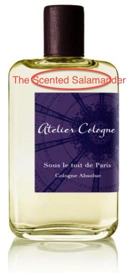 Atelier Cologne Sous le Toit de Paris Fêtes 100 Years of Galeries Lafayette Coupola (2012) {New Perfume}