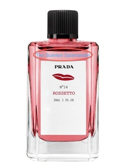 Prada Essence No.14 Rossetto (2012): Invitation to Wear Lipstick {New Perfume - Exclusive}
