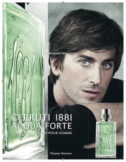 Cerruti 1881 Acqua Forte: Olivier Cresp Interprets Water (2013) {New Perfume} {Men's Cologne}