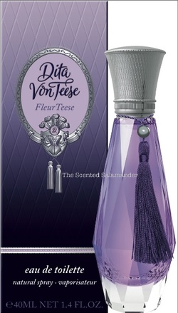 Dita Von Teese Launches Third Perfume FleurTeese (2013): Of Lilacs - First Look {New Perfume} {Celebrity Perfume}