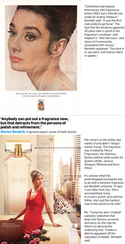 Audrey vs. Ivanka: Critiquing the Choice of Celebrity in Adverts {Perfume Images & Ads}