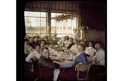 Luncheon in a Summer House in 1912 in the Russian Empire {Perfume Images & Ads}