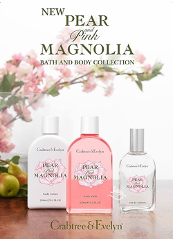 Crabtree & Evelyn Pear & Pink Magnolia (2014) {New Perfume}