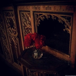 Flowers at Saint Etienne du Mont Church {Perfume Images}
